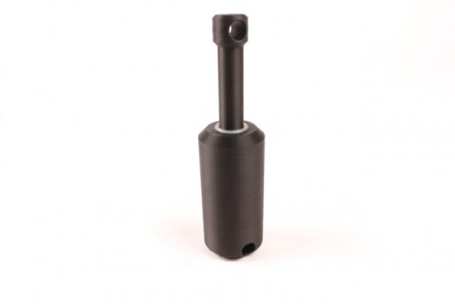 The springs and bushings of this shock are all 3D printed
