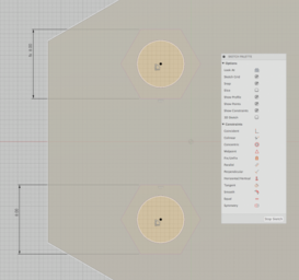 The profile is slightly larger than the actual dimensions.