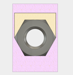 This removes the need for supports and ensures security.