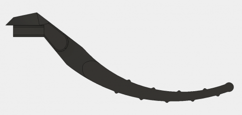 This will be embedded into a set of 3D printed grips to make an ergonomic handle.