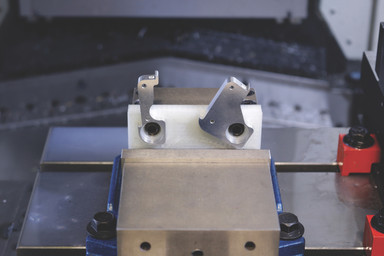 The Mark One used to make 3D printed tooling fixtures.