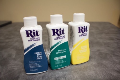 We suggest this liquid dye for 3D printed parts.