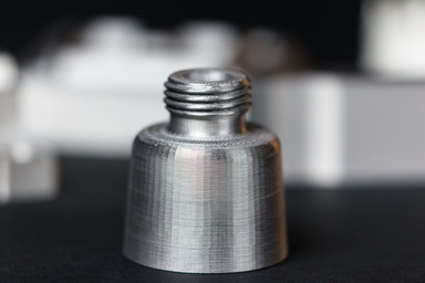 A part 3D printed with H13 tool steel