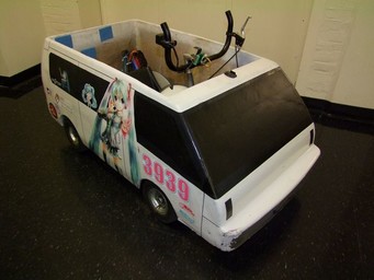 The Chibi-Mikuvan has been given a makeover with some fiber reinforced parts 3D printed on the Markforged