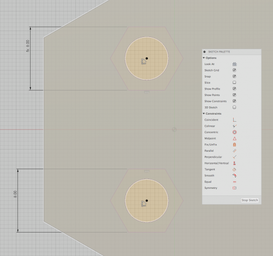 The profile is slightly larger than the actual dimensions.