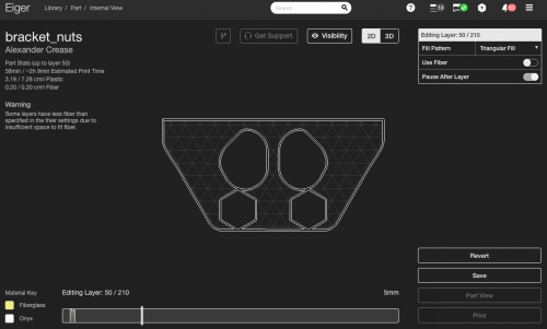 This will make the printer pause just after the layer completes.