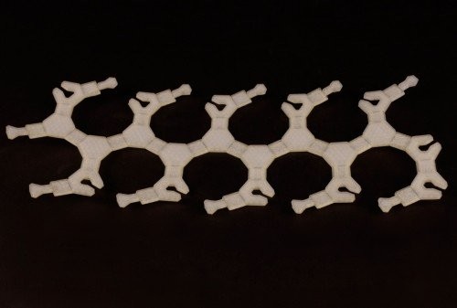 By folding parts with fiber reinforcement you can make parts stronger in more directions.