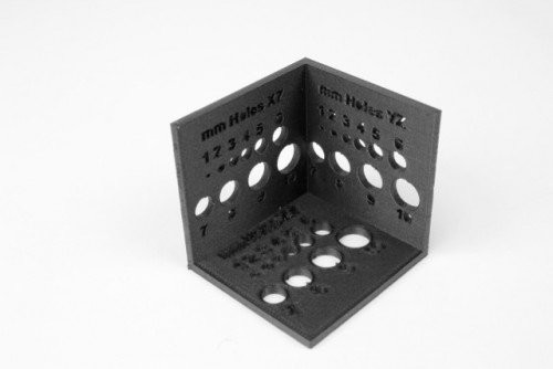 The difference between the measured hole size and the size put in CAD is the tolerance you should leave for the 3D printer.