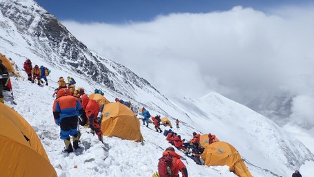 The arduous climb up Mount Everest was difficult, but was aided by the addition of custom 3D printed parts