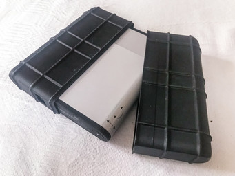 The custom 3D printed parts included a 3D printed satellite equipment housing and crampon components