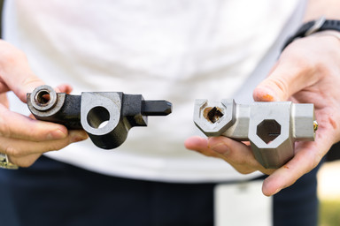 metal 3D printed parts
