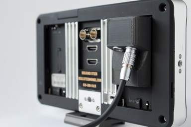 An part printed in Onyx from Media Blackout, a custom media accessories company.