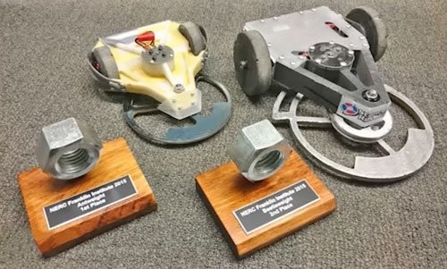 a 3D printed combat robot secures another victory.