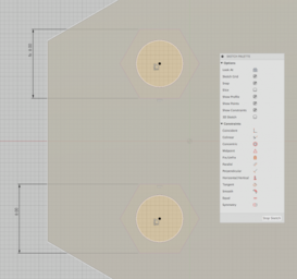 The profile is slightly larger than the actual dimensions.