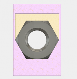 This removes the need for supports and ensures security.