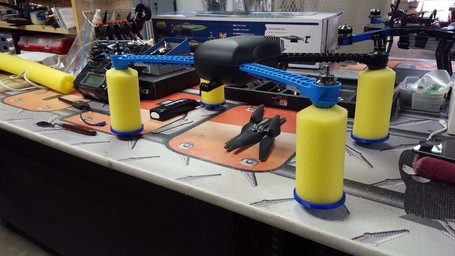Drones and 3D printing have always gone well together.
