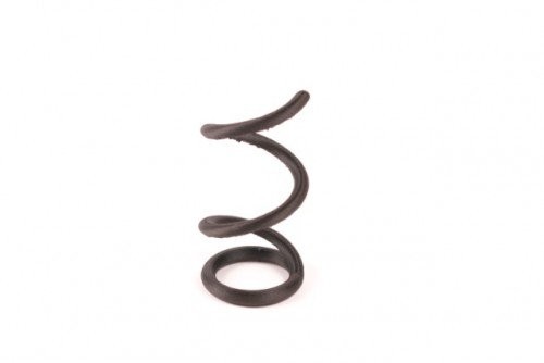 A 3D printed spring, printed with no overhangs.