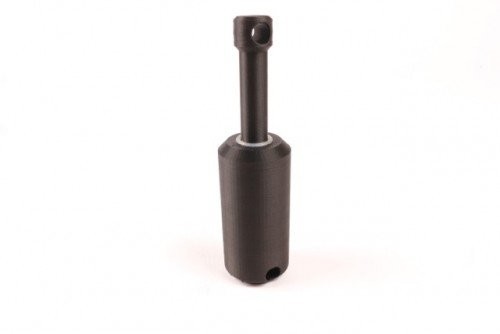 The springs and bushings of this shock are all 3D printed