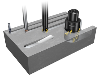 Cutting tools all have a minimum possible width, just like our fiber routing printer.